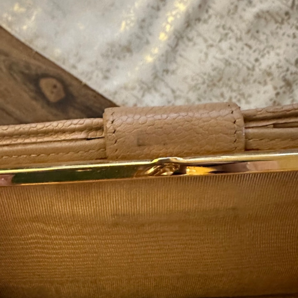 Chanel Tan Wallet w/Coin Purse - Picture 6 of 17